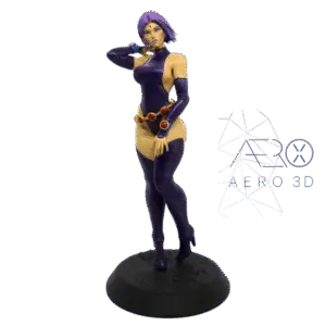 Modelo de Colección de Raven Teen Titans