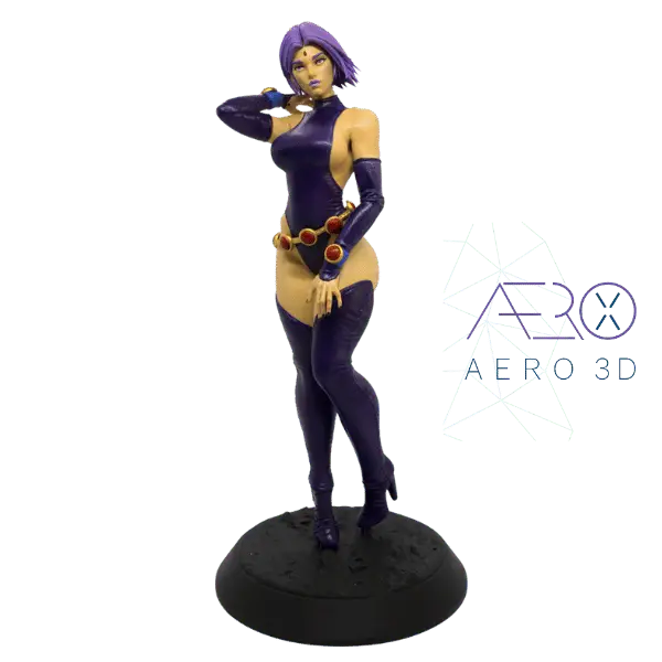 Modelo de Colección de Raven Teen Titans