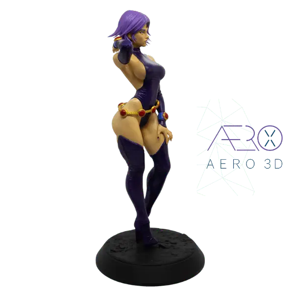 Modelo de Colección de Raven Teen Titans